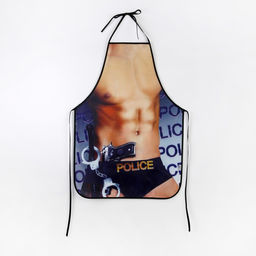 Фартук кухонный На страже порядка, размер 50х70 см