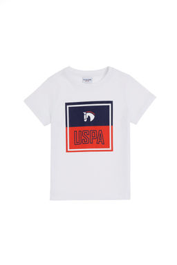 Белая футболка для мальчика - U.s. polo assn фото 2