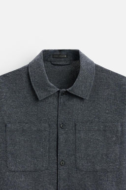 TEXTURED OVERSHIRT - Zara фото 24