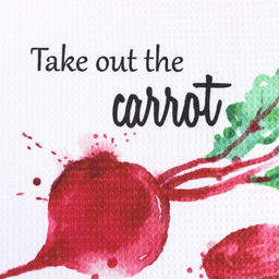 Набор кухонных полотенец Доляна Овощи 40х603см, 3 шт, 100% пэ  фото 3