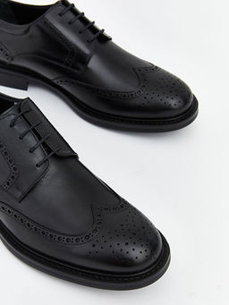 Ba?c?kl? Hakiki Deri Erkek Klasik Ayakkab?