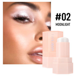 3-в-1 стик: тени, хайлайтер, помада тон 02