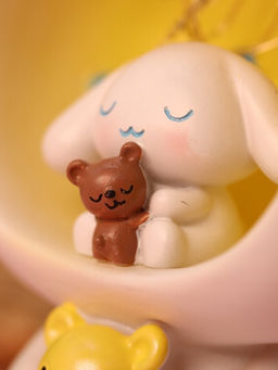 Копилка - ночник Plush friends, blue (14,5 см), пластик