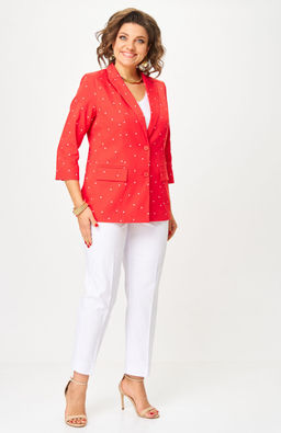 Костюм БелЭльСтиль 412/586-Р красный+белый фото 3