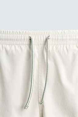 LONG STRIPED PRINT SWIMMING TRUNKS - Zara фото 3