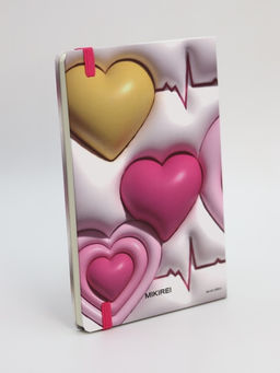 Блокнот (А5) "3D Heart rate", white (14.5*21)