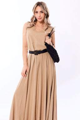 Платье Golden Valley 44163 бежевый  фото 3