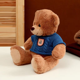 Мягкая игрушка Медведь в свитере, 25 см, цвет МИКС - Simaland фото 3