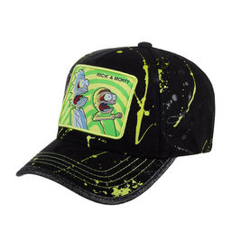Бейсболка CAPSLAB арт. CL/REM/TAG/1/RIC Rick and Morty Street (черный)