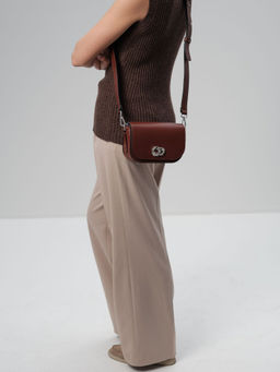 Сумка кожаная Deboro 30879 рыжий