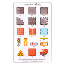 Конструктор "Сцепи‑ка" (магнитный, 30 дет.) в коробке