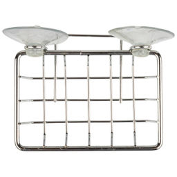 _Мыльница подвесная прямоуг. (крепление: 2 присоски), арт. W2464, 311463 - Полимербыт фото 2