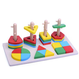 Игра логическая 2 в 1 Геометрия - Щепочка фото 2