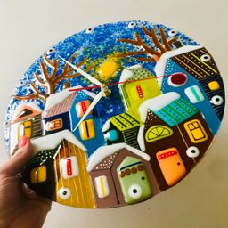 Настенные часы Городок - Стрекоза фото 6
