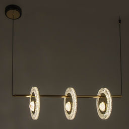 Светильник BayerLux «Имон» 48 Вт LED золото 69×19.5×19.5 см