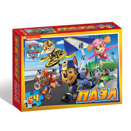 Цена за 5 шт. Пазлы детские «Скорее в путь» 54 детали, Щенячий патруль