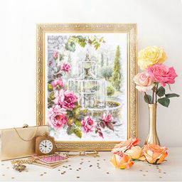 Набор для вышивания Чудесная Игла 110-063 Фонтан желаний 20 х 26 см