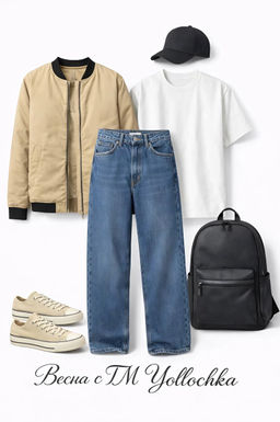 Бомбер мужской демисезонный HN-5 хаки - Yollochka фото 6