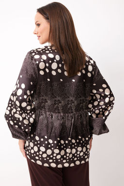 Блуза BegiModa 4146 шоколад