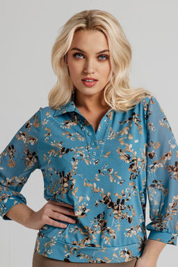 Блузка 7098/04/Голубой