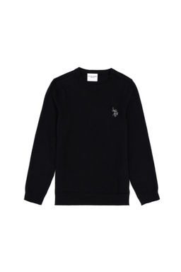 Черный базовый свитер для мальчика Неожиданная скидка в корзине - U.s. polo assn фото 7