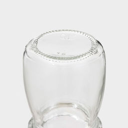 Банка для сыпучих Доляна «Парфе», 100 мл, 5.7×7 см, с пробковой крышкой, стекло, прозрачная