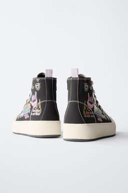 GRAFFITI HIGH-TOP SNEAKERS - Zara фото 6
