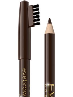 EVELINE Контурный карандаш для бровей - коричневый серии eyebrow pencil  фото 2