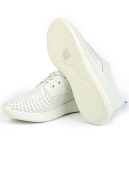 03-PDA156-3 LT. GREEN Полуботинки спортивные женские (натуральная кожа) - Фабричный китай фото 14