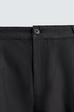 RELAXED FIT PLEATED TROUSERS - Zara фото 8