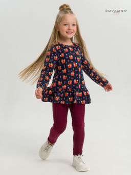 Костюм Алиса лисята на синем-марсала - Sovalina фото 23