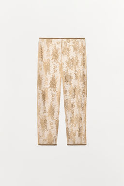 LACE LEGGINGS - Zara фото 6