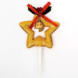Украшение для торта Золотая звезда - Страна карнавалия фото 5