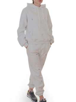 006 LT. GRAY Костюм спортивный зимний женский (95% хлопок, 5% полиэстер)