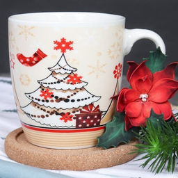 Кружка новогодняя 250 мл / XP1888 /уп 12/96/ - Галеонтрейд фото 5