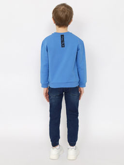 CRB wear/CSKB 63741-42-391 Джемпер для мальчика,синий/Ex.Cherubino  фото 5