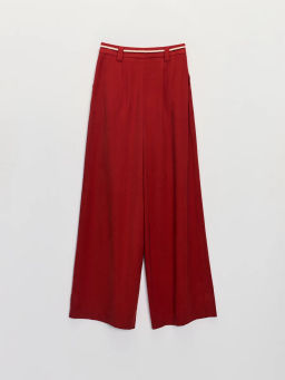 Широкие брюки из вискозы с поясом ZR2605022108-21 / Zarina