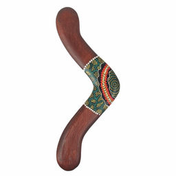 Сувенир Бумеранг с точечной росписью коричневый 40х7х1 см МИКС - Simaland фото 9