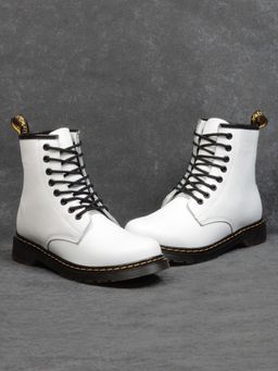 B6019-2 WHITE Ботинки демисезонные женские (натуральная кожа) - Фабричный китай фото 13