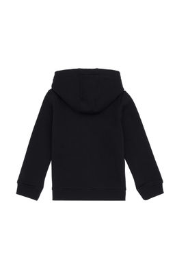 K_z _ocuk Siyah Kap__onlu Fermuarl_ _ardonlu Basic Sweatshirt Sepette S_rpriz _ndirim - U.s. polo assn фото 2