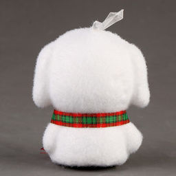 Ёлочная игрушка - подвеска из пенопласта «Собака» с колокольчиком, 9 см