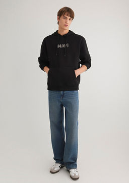 Mavi Logo Bask?l? Siyah Sweatshirt  фото 2