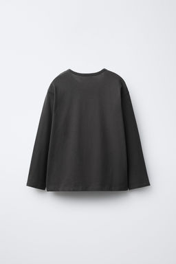 EMBROIDERED PLAIN T-SHIRT