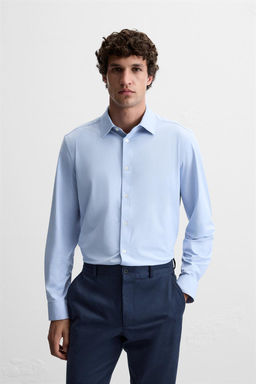 TEXTURED STRETCH SHIRT - Zara фото 2