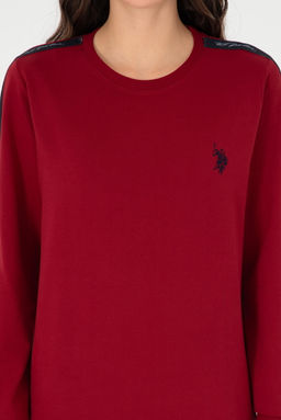 Женский бордово-красный пижамный комплект Неожиданная скидка в корзине - U.s. polo assn фото 5