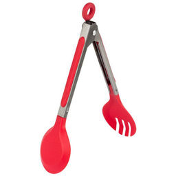 Щипцы кухонные универсальные Tongs-03 (нейлон + нерж.сталь), 17,5 см 985850 /Mallony/