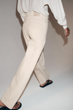 JEANS ZW COLLECTION LOOSE BARREL TIRO MEDIO / Crudo - Zara фото 6