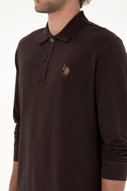 Erkek Koyu Kahverengi Basic Sweatshirt Sepette S_rpriz _ndirim - U.s. polo assn фото 14