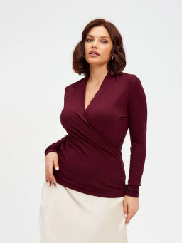 Джемпер женский KATHARINA KROSS KK-JP-002R-V1-бордо