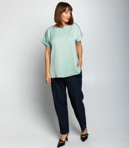 Блуза #ОКТ035001-1, мята